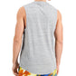 Camisa masculina Sun + Stone cor sólida, tamanho médio, cinza