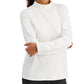 Karen Scott Blusa Feminina Gola Falsa Branca Tamanho Pequeno