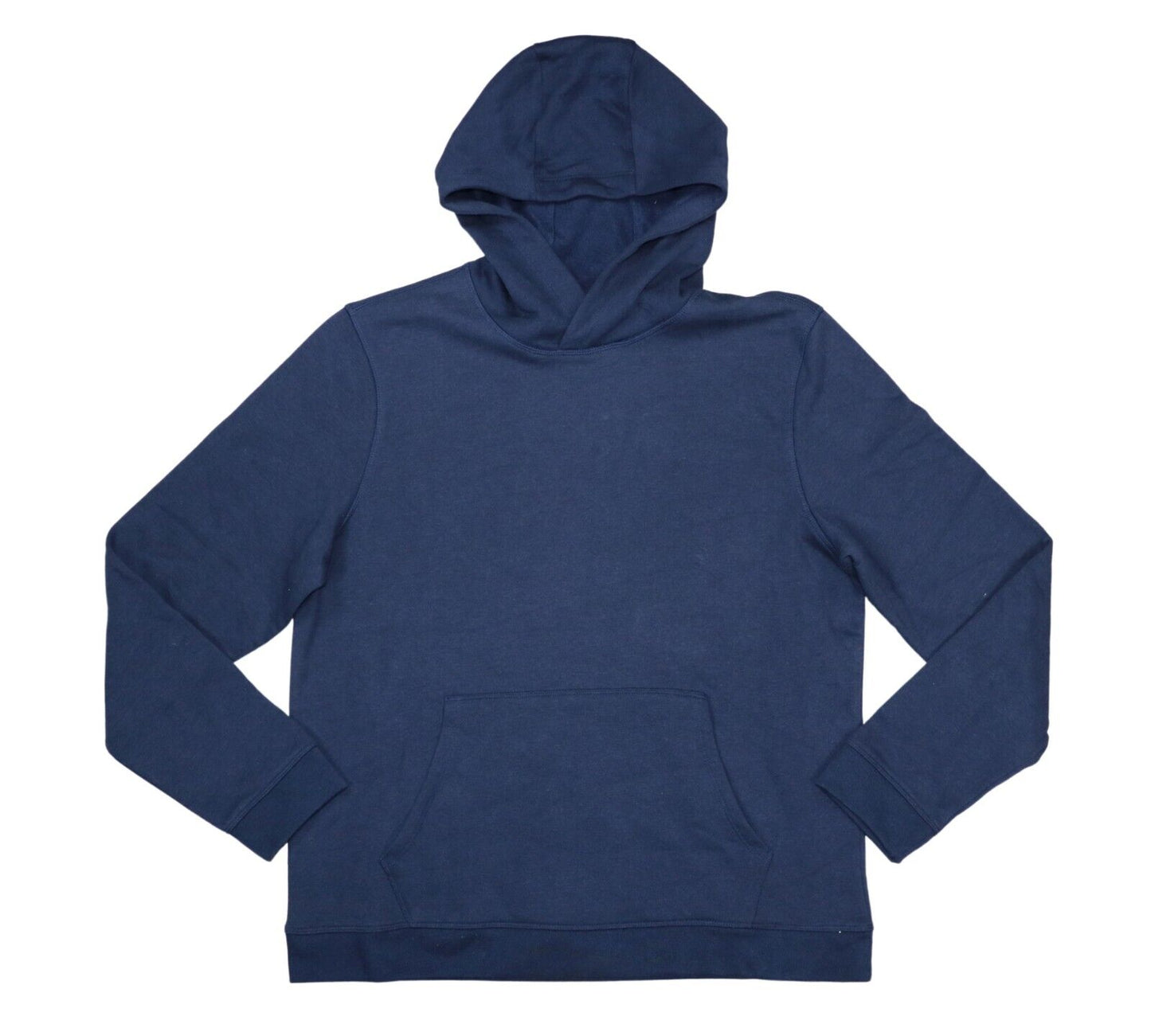 Id Ideology Moletom com capuz masculino de lã sólida - Azul marinho, tamanho M