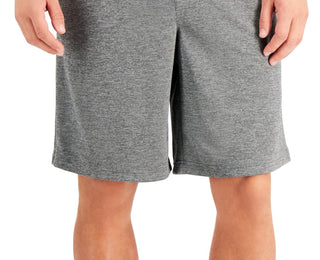 ID Ideology Shorts de malha masculino cinza tamanho pequeno