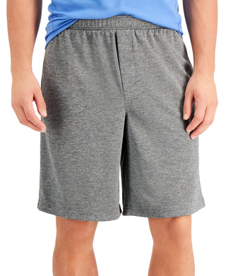ID Ideology Shorts de malha masculino cinza tamanho pequeno