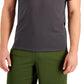 Camiseta de treino masculina Birdseye da ID Ideology, cinza, tamanho grande