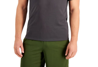 Camiseta de treino masculina Birdseye da ID Ideology, cinza, tamanho grande