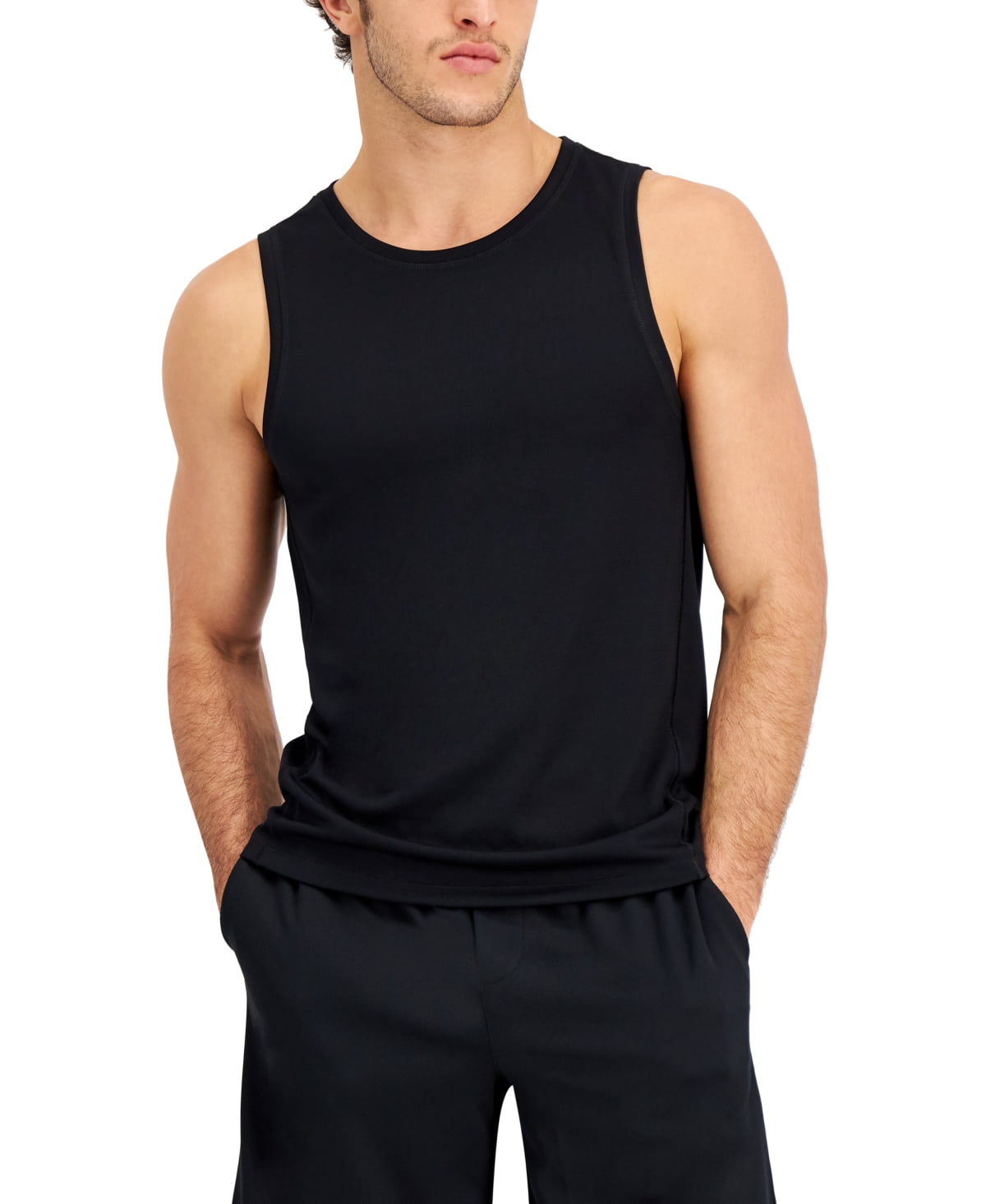 Camiseta de treino masculina Birdseye da ID Ideology, preta, tamanho X-G