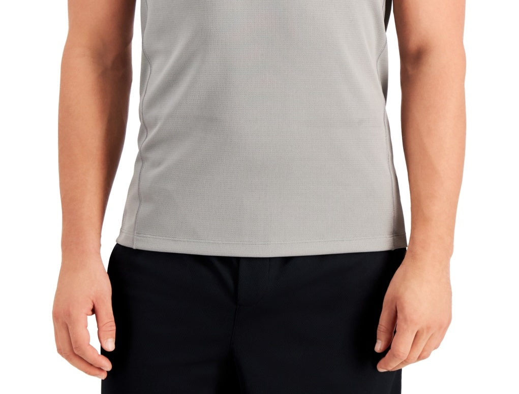 ID Ideology Regata masculina Perform com absorção de umidade para corrida, cinza, tamanho XX-G