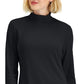 Karen Scott Blusa Feminina Gola Falsa Preta Tamanho X-G