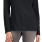 Karen Scott Blusa Feminina Gola Falsa Preta Tamanho X-G