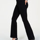 Calça jeans flare feminina INC International Concepts, preta, tamanho 8, pequena