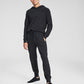 Calça jogger masculina de cashmere Club Room cinza tamanho X-G