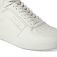 Tênis feminino cano alto Keanu da INC International Concepts, branco, tamanho 9,5