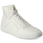 Tênis feminino cano alto Keanu da INC International Concepts, branco, tamanho 9,5