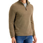 Suéter masculino Club Room Birdseye Quarter Zip Verde Tamanho XX-Grande