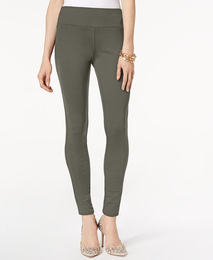 Calça skinny feminina INC International Concepts para trabalho, verde, tamanho 4