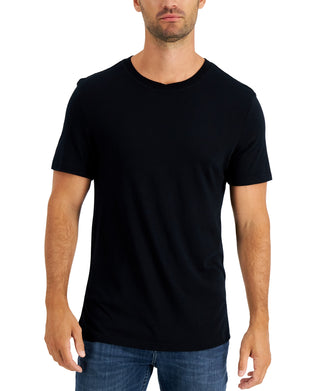 Club Room Men's Pajama T-Shirt Black Size X-Large