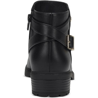 Giani Bernini Women's Brennin Buckled Booties Black Size 8.5 M