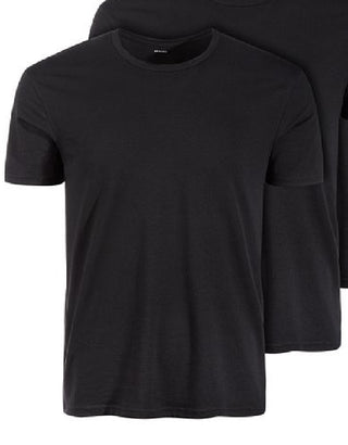 Camiseta masculina Alfani com absorção de umidade, preta, tamanho pequeno, pacote com 5