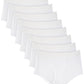 Cuecas masculinas Club Room, pacote com 8, brancas, tamanho grande