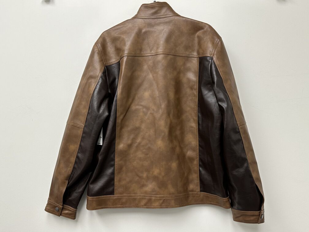 Jaqueta Jaxyn Masculina INC International Concepts Marrom Tamanho Grande