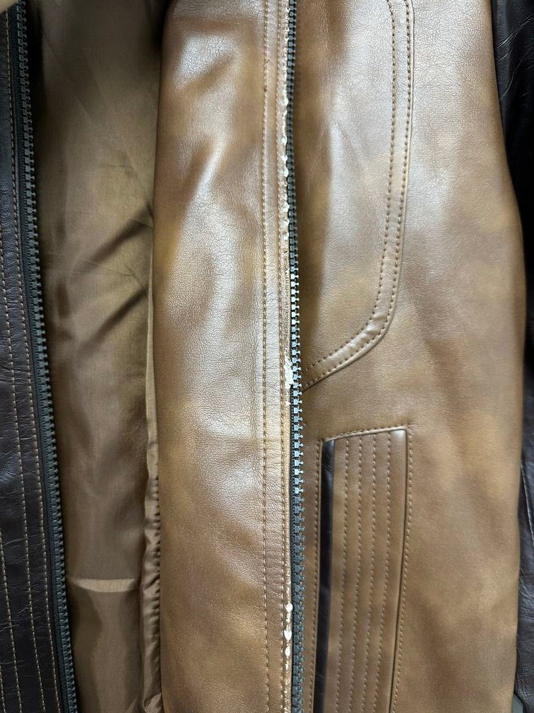 Jaqueta Jaxyn Masculina INC International Concepts Marrom Tamanho Grande