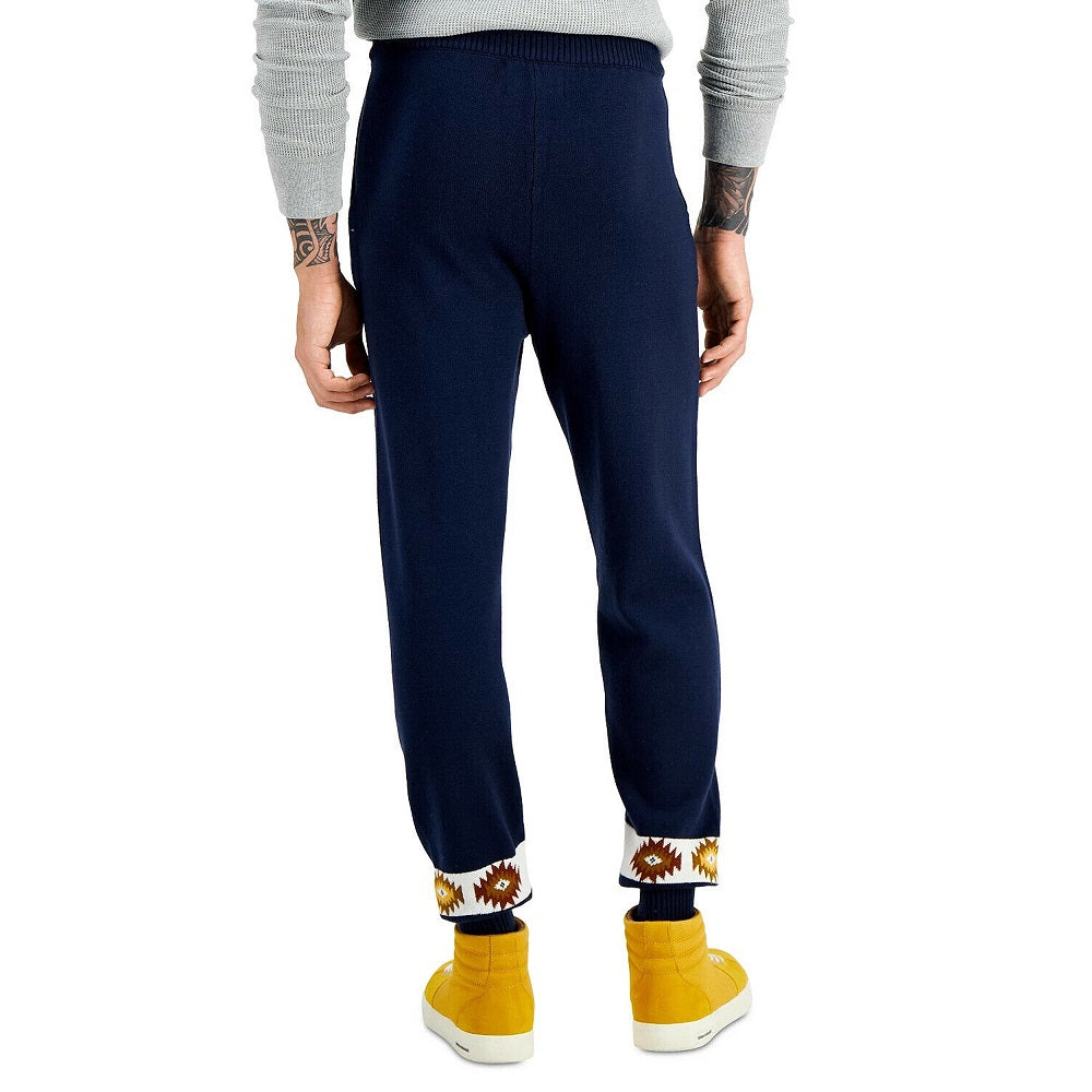 Calça jogger masculina Sun + Stone Matty Sweater azul tamanho X-G