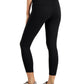 Conjunto de moletom feminino ID Ideology, leggings 7/8, preto, tamanho X-S