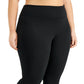 Conjunto de leggings feminino ID Ideology Plus, preto, tamanho 1X