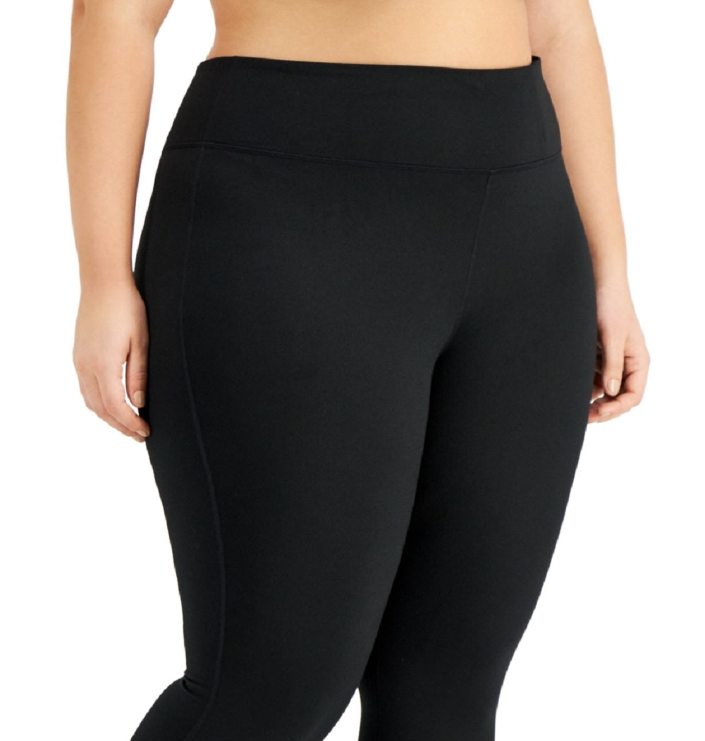 Conjunto de leggings feminino ID Ideology Plus, preto, tamanho 1X