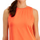 Camiseta regata feminina Ideology laranja tamanho X-G