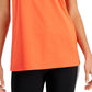 Camiseta regata feminina Ideology laranja tamanho X-G