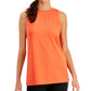 Camiseta regata feminina Ideology laranja tamanho X-G