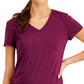 Camiseta feminina para maternidade ID Ideology, roxa, tamanho médio