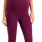 Leggings femininas para maternidade ID Ideology, roxas, tamanho extragrande