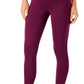 Leggings femininas para maternidade ID Ideology, roxas, tamanho extragrande