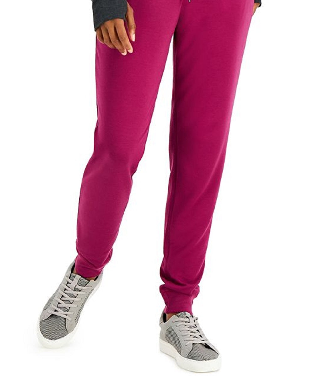 Calça de moletom slim feminina ID Ideology roxa tamanho XX-G