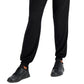 Calça de moletom feminina ID Ideology Mushy Knit Preta Tamanho X-G