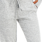 Calça de moletom feminina ID Ideology Mushy Knit, cinza, tamanho X-S