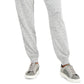 Calça de moletom feminina ID Ideology Mushy Knit, cinza, tamanho grande