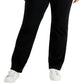 Calça de ioga ativa ID Ideology Flex Stretch feminina, preta, tamanho 2X