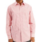 Camisa social xadrez masculina Club Room Regular Fit Vermelha Tamanho X-G