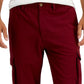 Calça cargo masculina Club Room vermelha tamanho XX-G