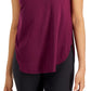 Conjunto de moletom feminino ID Ideology, regata roxa, tamanho pequeno