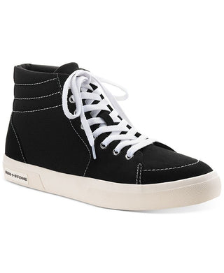 Tênis masculino Jett cano alto Sun + Stone, preto, tamanho 10 M