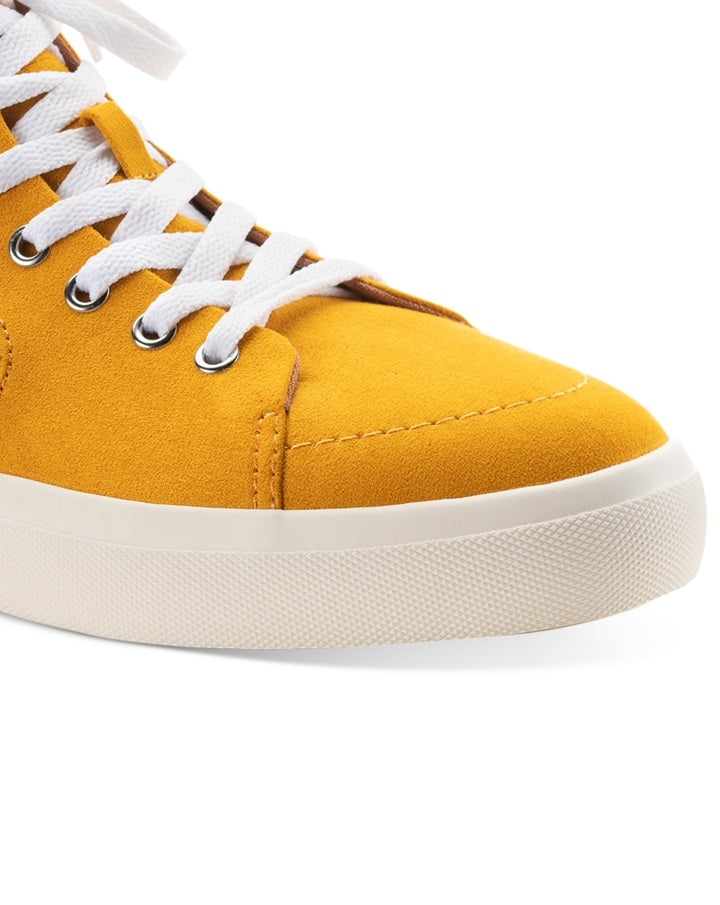 Tênis masculino Jett de cano alto Sun + Stone amarelo