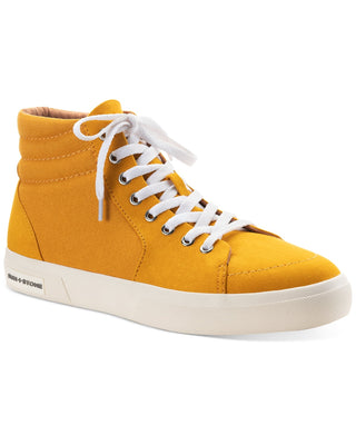 Tênis masculino Jett de cano alto Sun + Stone amarelo