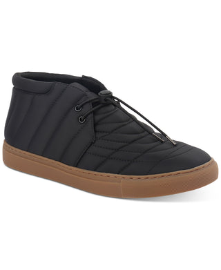 Bota Chukka Alfani Masculina Tucker Quilted com Cadarço, Preta, Tamanho 12 M
