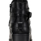Botas femininas Saandis Sun + Stone, pretas, tamanho 5,5 M