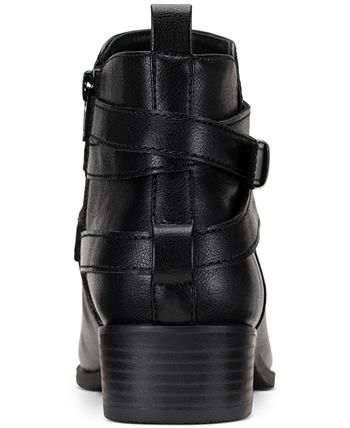 Botas femininas Saandis Sun + Stone, pretas, tamanho 5,5 M