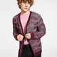 Cardigan Glitz Masculino INC International Concepts Vermelho Tamanho X-Grande