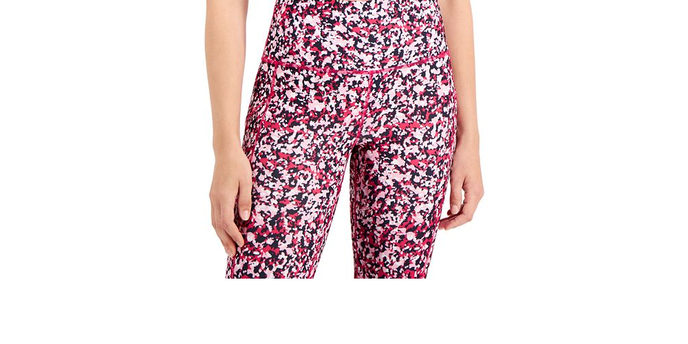 Sutiã esportivo feminino ID Ideology Colorblocked de baixo impacto, roxo, tamanho X-S