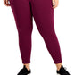 Conjunto de moletom feminino Id Ideology Plus, leggings, roxo, tamanho 1X